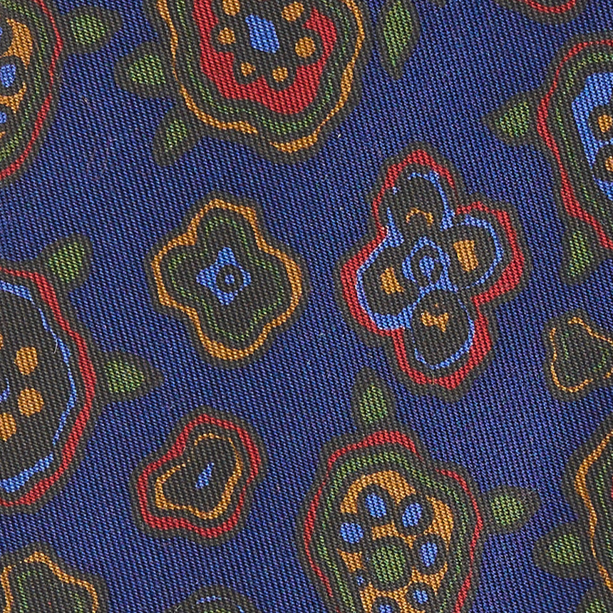 CRAVATTA IN SETA BLUETTE