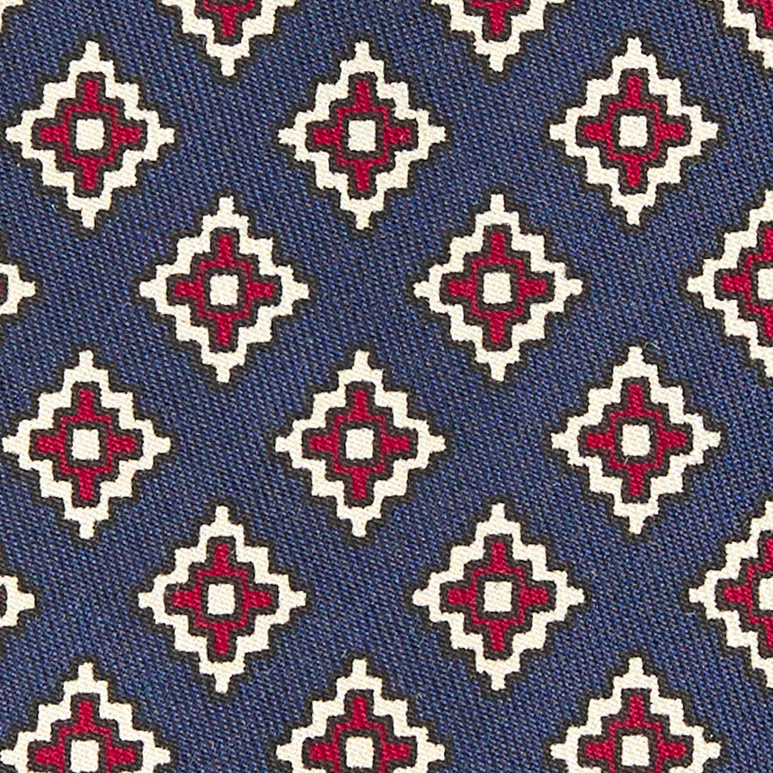 dark_blue_silk_tie_archive_collection_year_1949_full_back_view