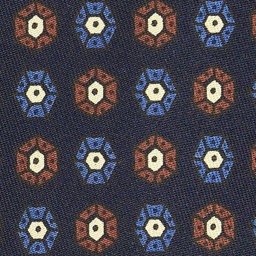 dark_blue_silk_tie_archivio_collection_1950_01_fabric_pattern_detail