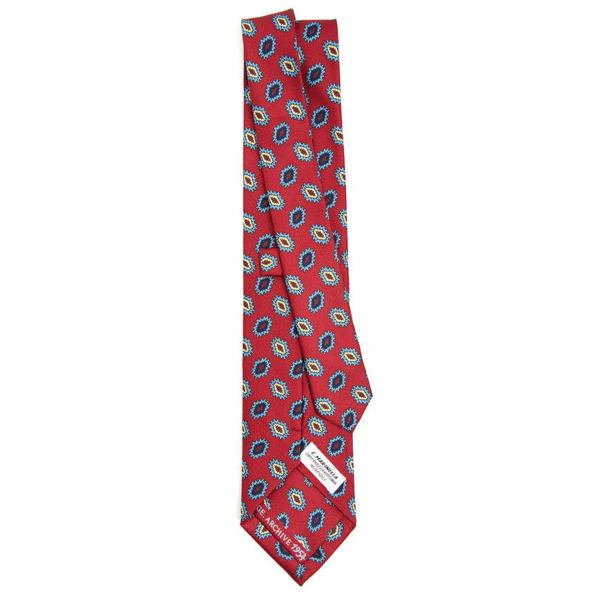 RED SILK TIE