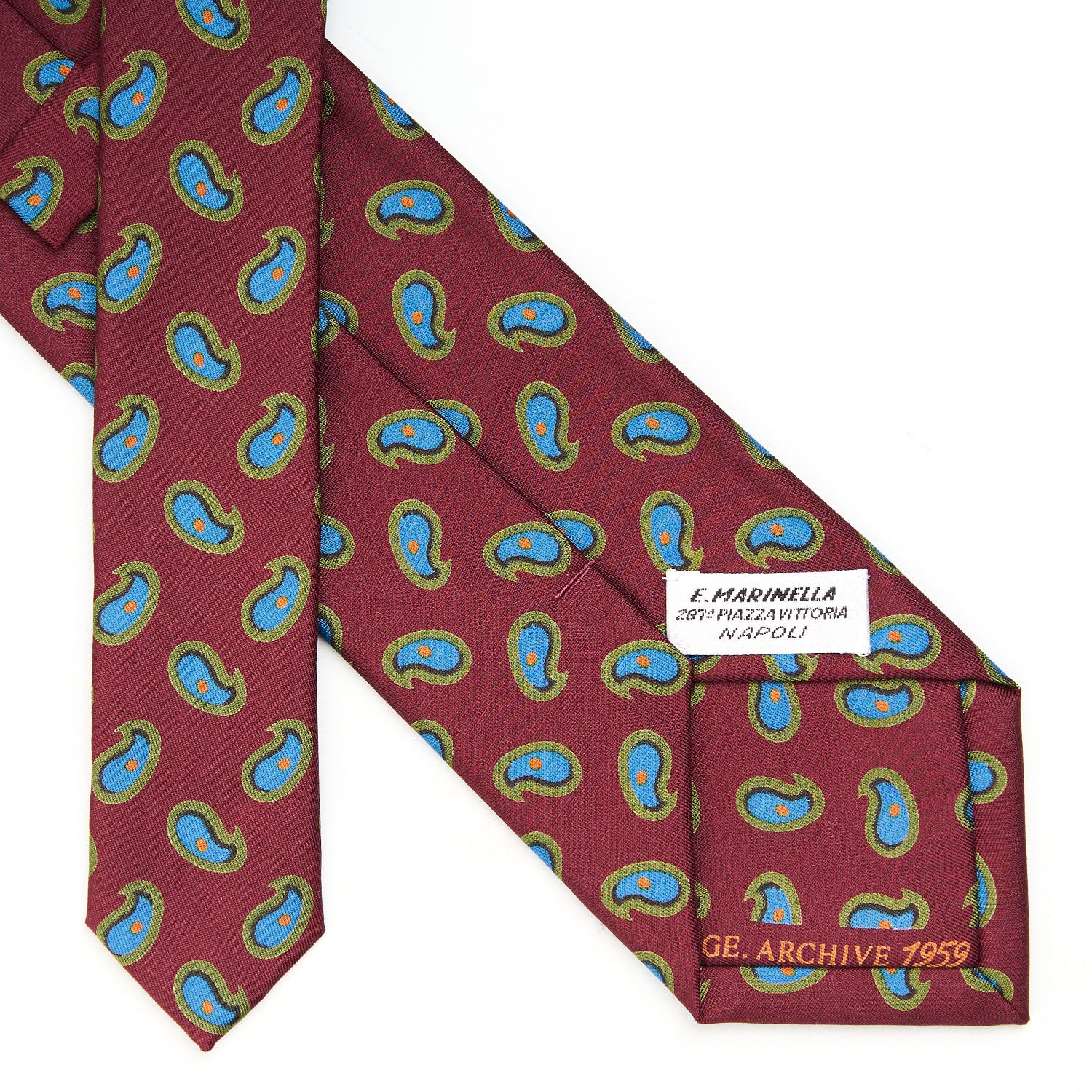 E. Marinella Men's Handmade Ties: Silk, Cotton, Wool - 3, 5, 7, 9