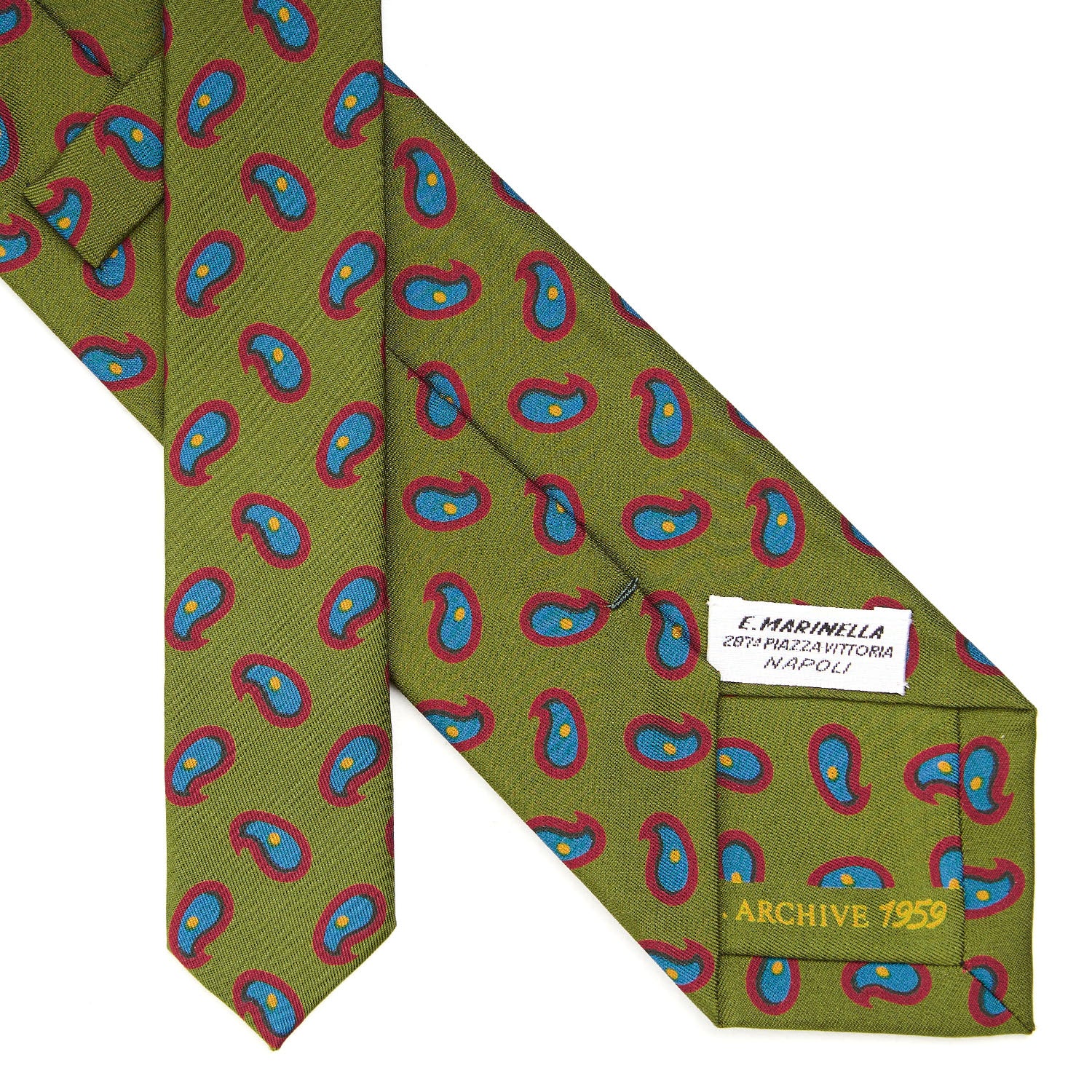 E. Marinella Men's Handmade Ties: Silk, Cotton, Wool - 3, 5, 7, 9