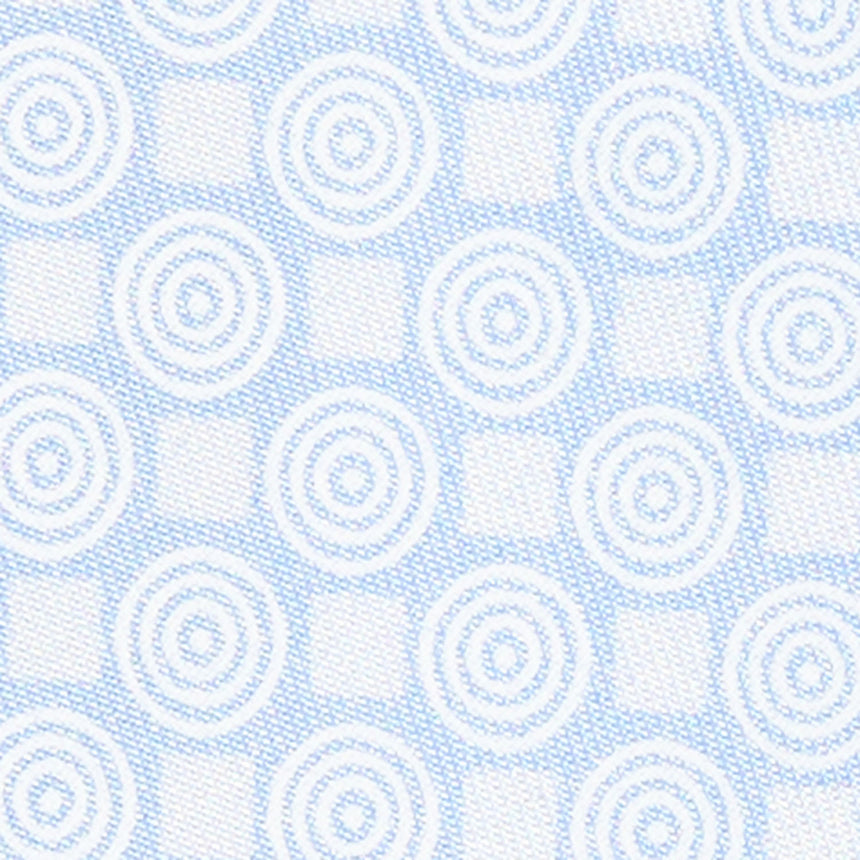 CRAVATTA IN SETA AZZURRA