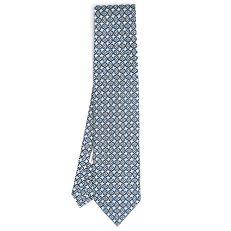 CRAVATTA IN SETA BLU