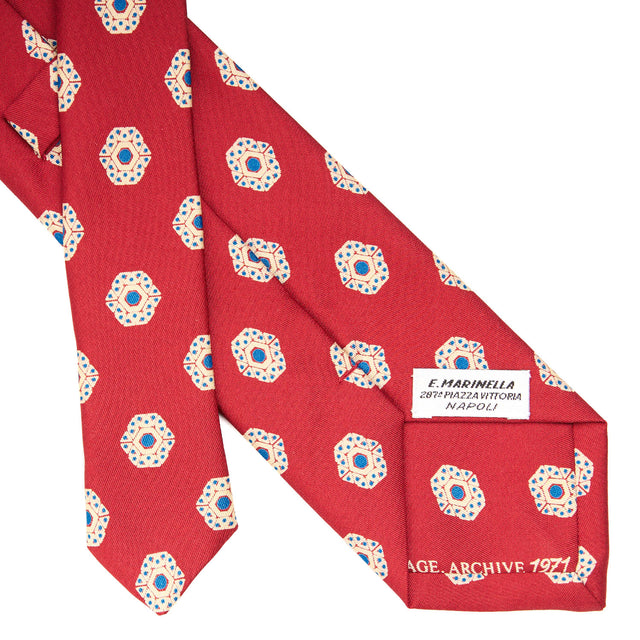 red_silk_tie_archivio_collection_1971_1_03_back_detail_with_label_and_print_year