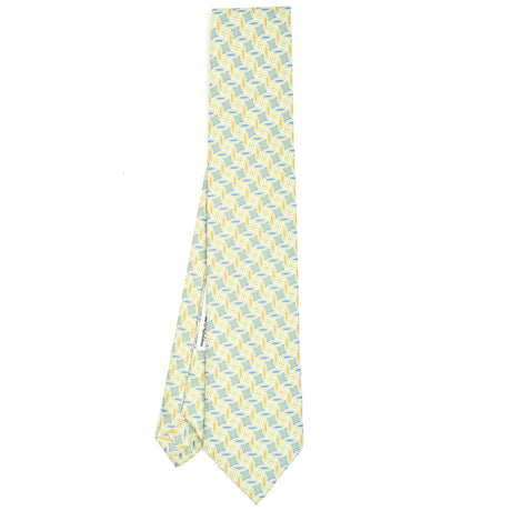 LIGHT GREEN SILK TIE