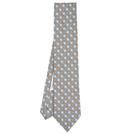 BLUE SILK TIE