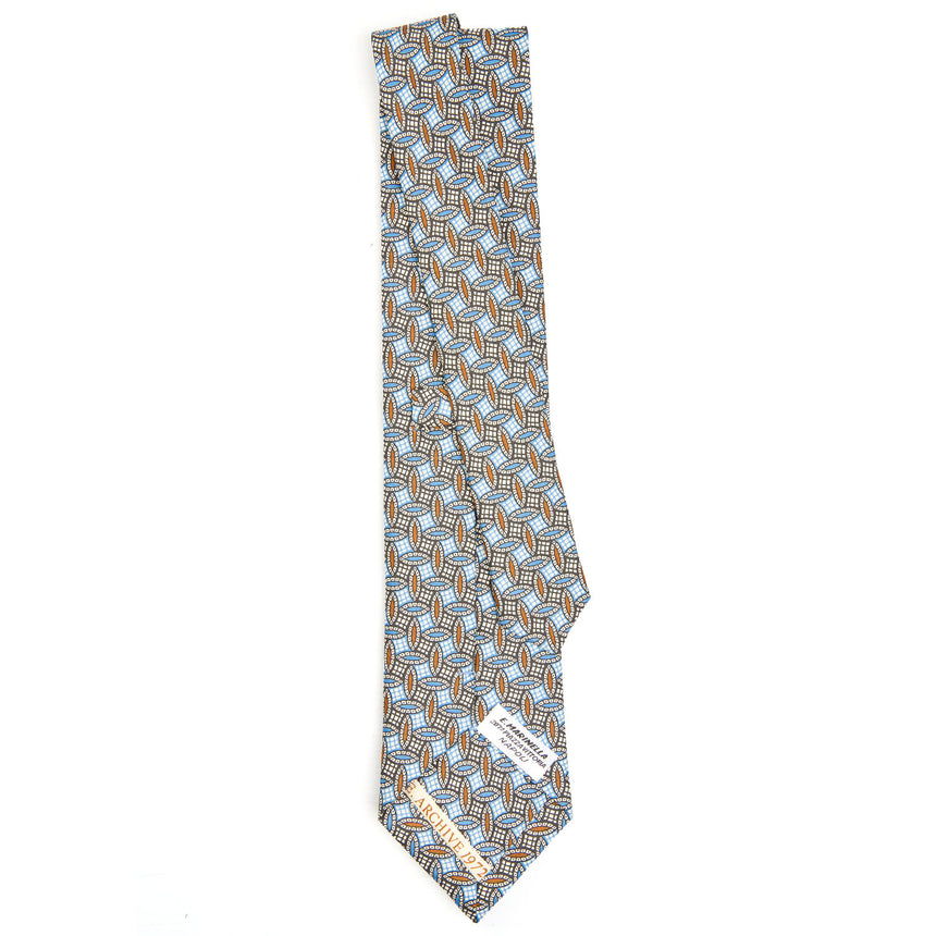 BLUE SILK TIE