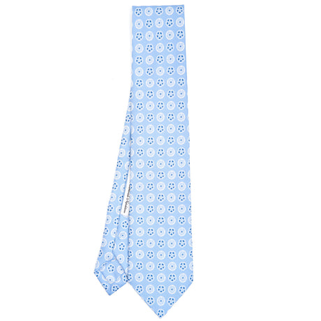 LIGHT BLUE SILK TIE