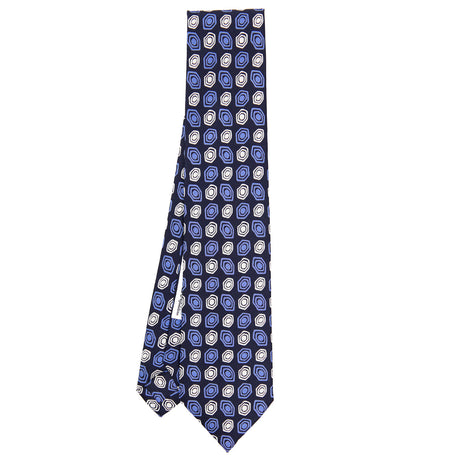 DARK BLUE SILK TIE