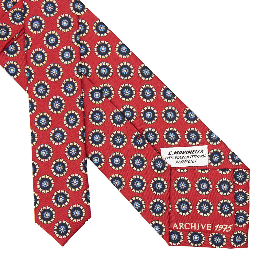 CRAVATTA IN SETA ROSSA