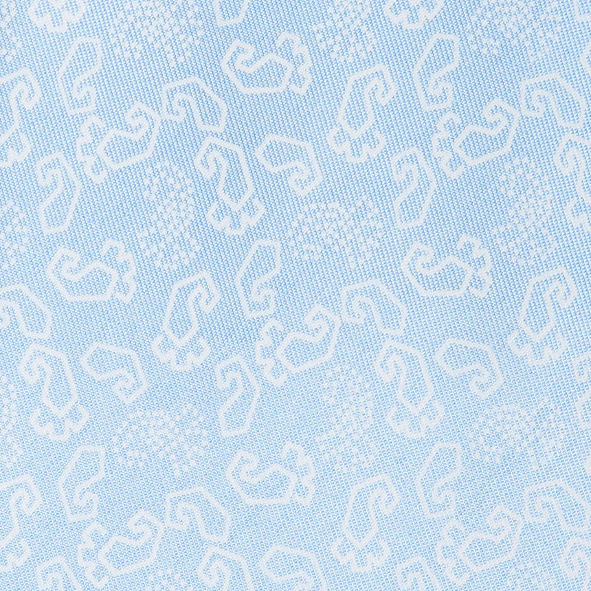 CRAVATTA IN SETA AZZURRA