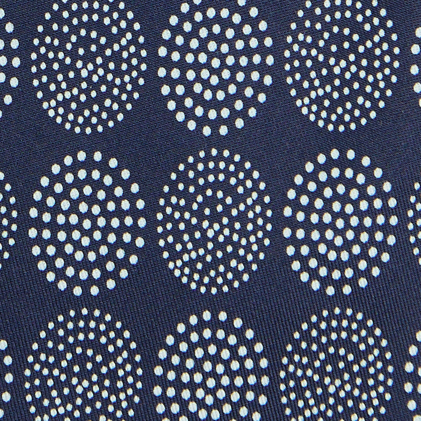 CRAVATTA IN SETA BLU SCURO