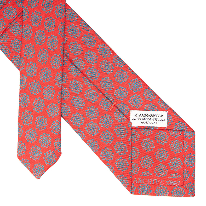 RED SILK TIE