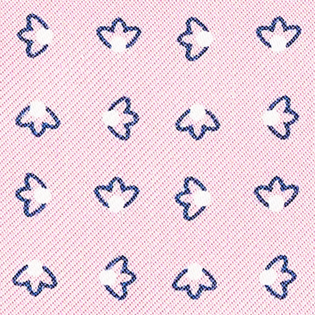 CRAVATTA ASCOT IN SETA ROSA