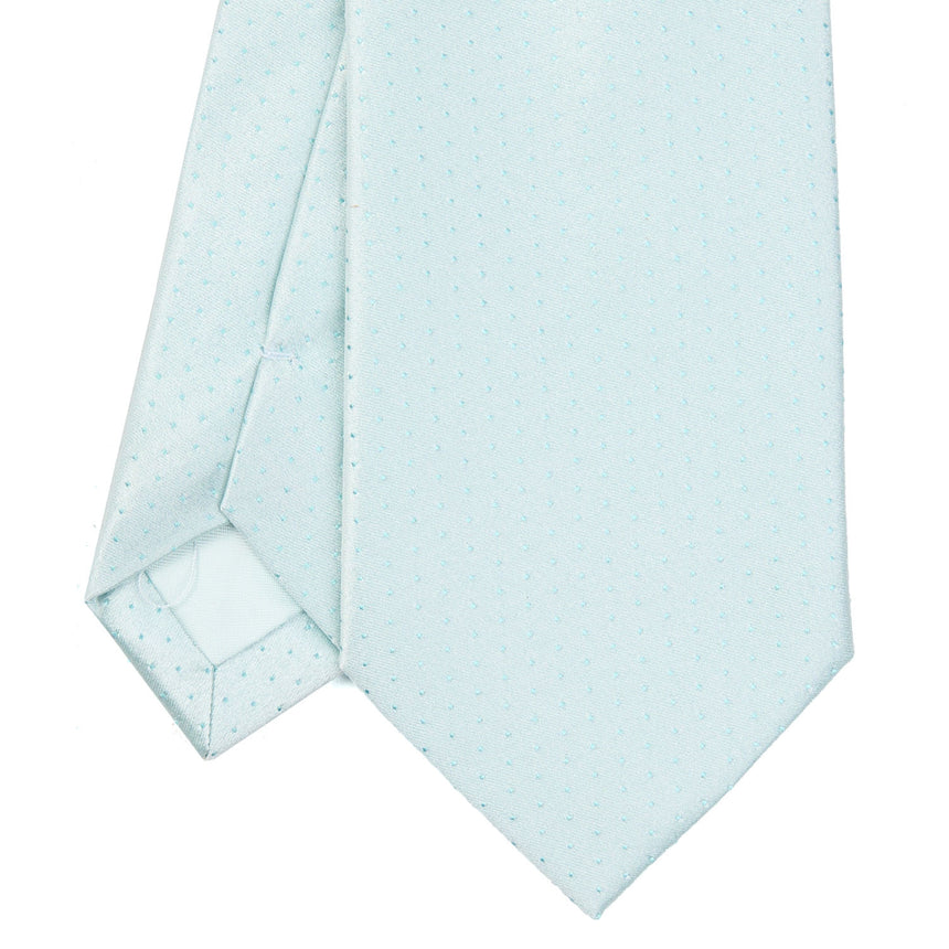 LIGHT GREEN CEREMONIAL SILK SATIN TIE
