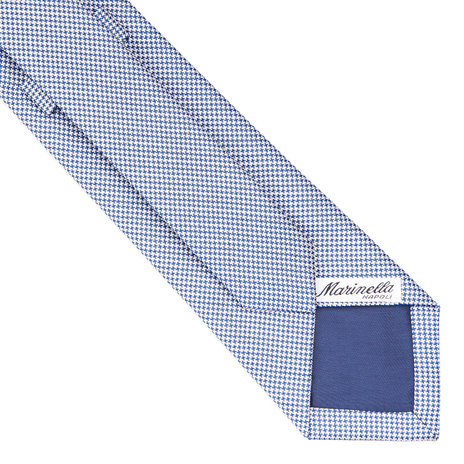 Blue Ceremonial Jacquard Silk Tie – E.Marinella