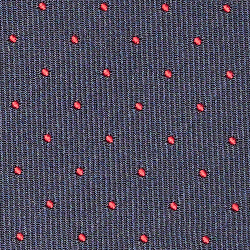 DARK BLUE SARTORIAL JACQUARD SILK TIE