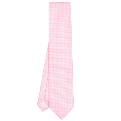 PINK CEREMONIAL TIE IN JACQUARD SILK
