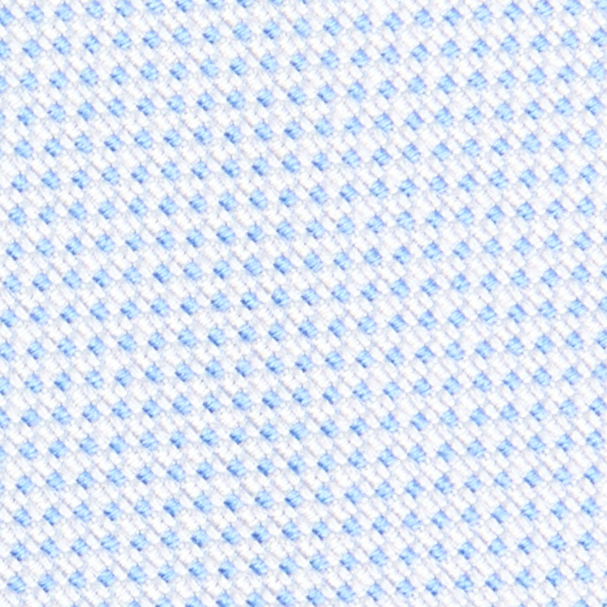 LIGHT BLUE CEREMONIAL JACQUARD SILK TIE