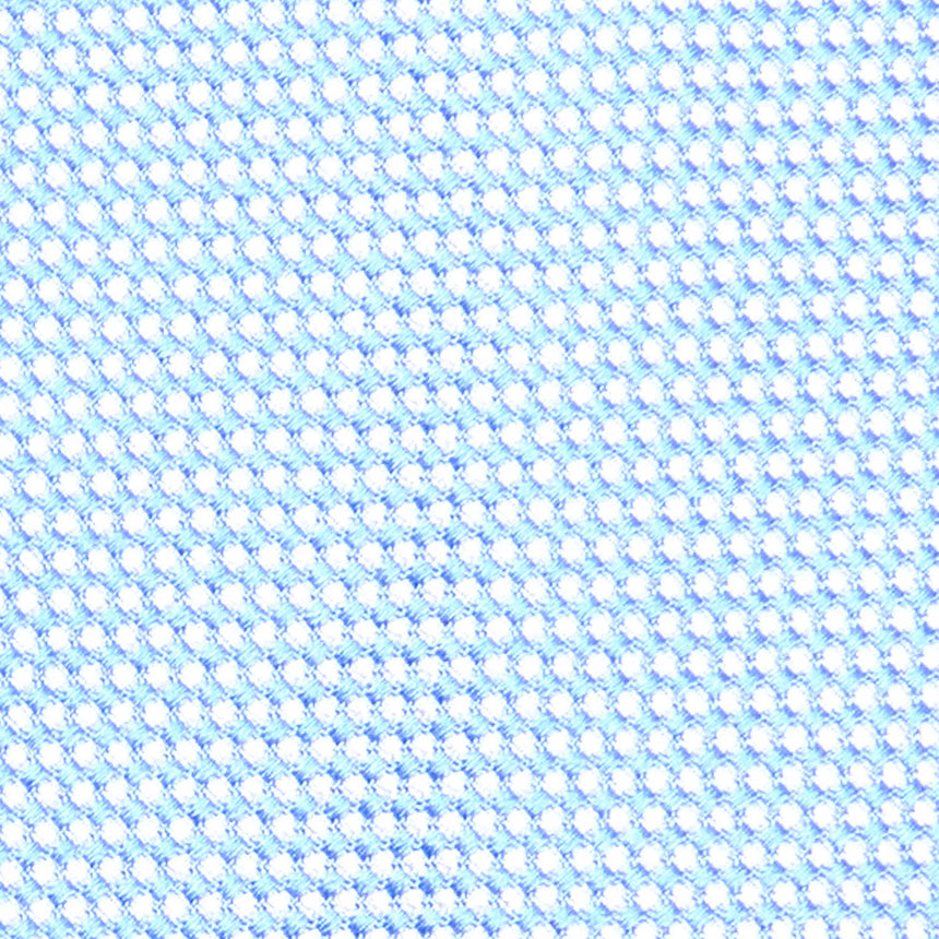 LIGHT BLUE CEREMONIAL JACQUARD SILK TIE