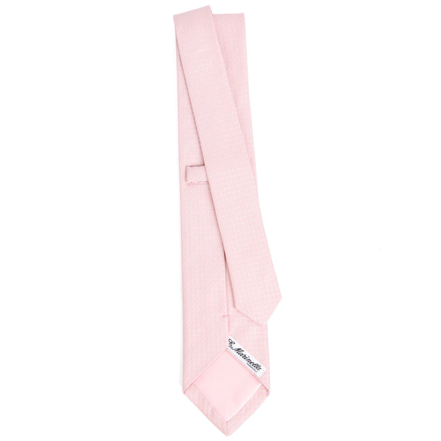 PINK CEREMONIAL JACQUARD SILK TIE