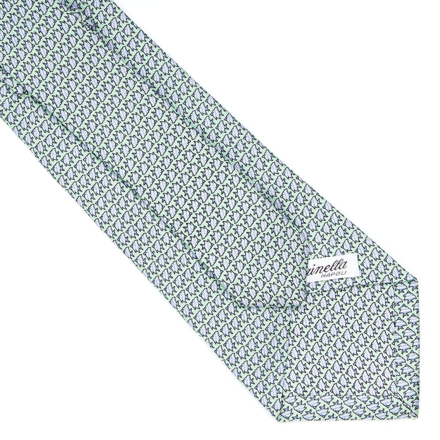 LIGHT GREEN SARTORIAL CLASSIC SILK TIE