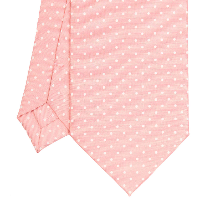 PINK SARTORIAL CLASSIC SILK TIE