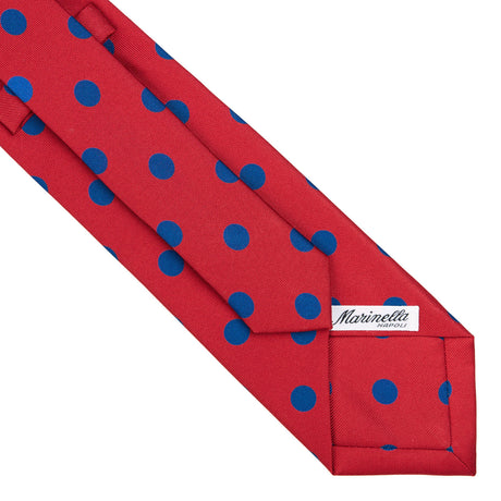 RED SARTORIAL CLASSIC SILK TIE
