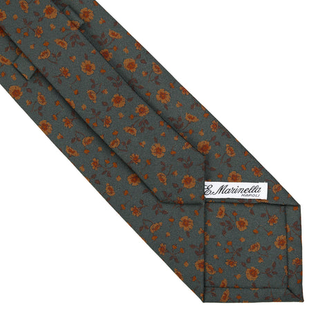 DARK GREEN SARTORIAL CLASSIC SILK TIE