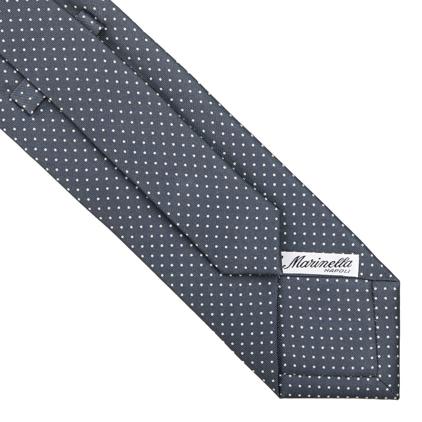 GREY SARTORIAL CLASSIC SILK TIE