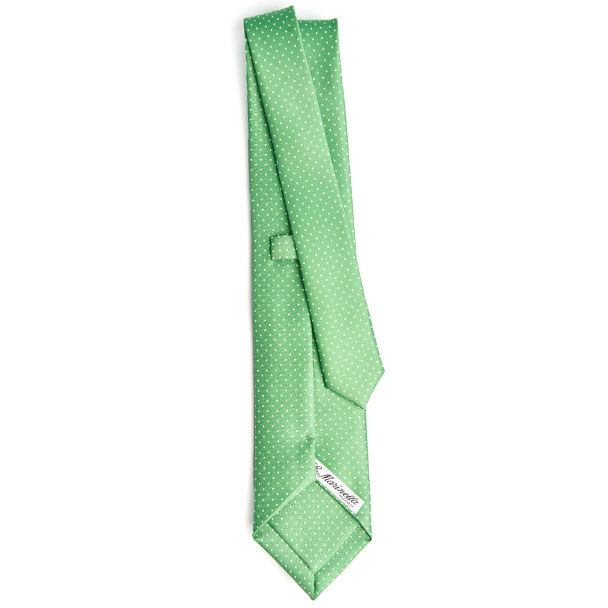 GREEN SARTORIAL CLASSIC SILK TIE