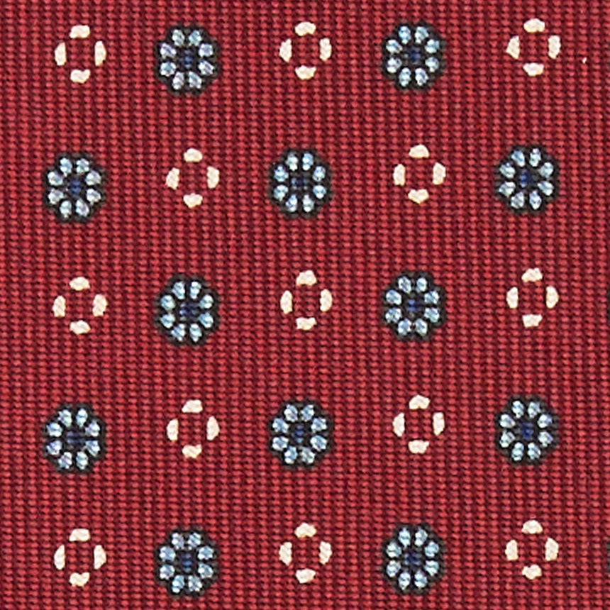 CRAVATTA SARTORIALE CLASSICA IN SETA BORDEAUX