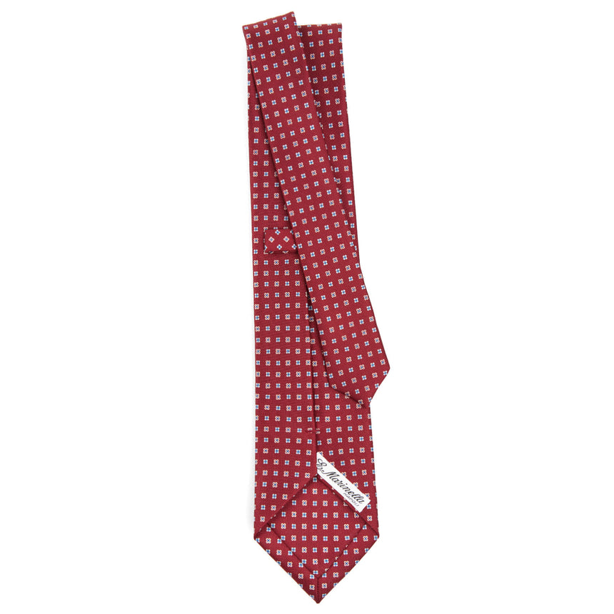 CRAVATTA SARTORIALE CLASSICA IN SETA BORDEAUX