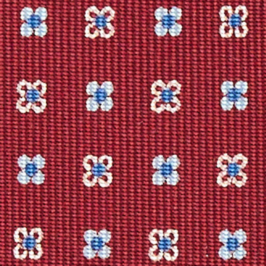 CRAVATTA SARTORIALE CLASSICA IN SETA BORDEAUX