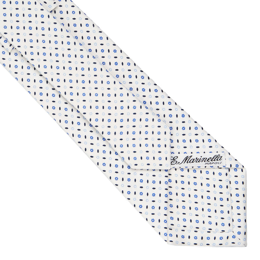 WHITE SARTORIAL CLASSIC SILK TIE