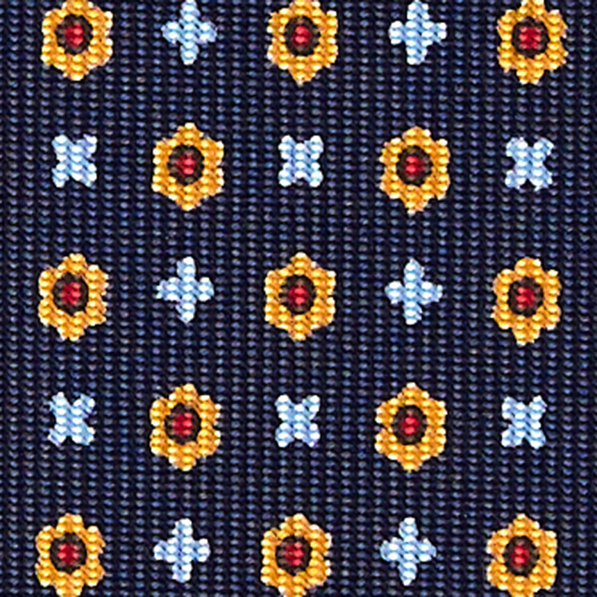 DARK BLUE SARTORIAL CLASSIC SILK TIE