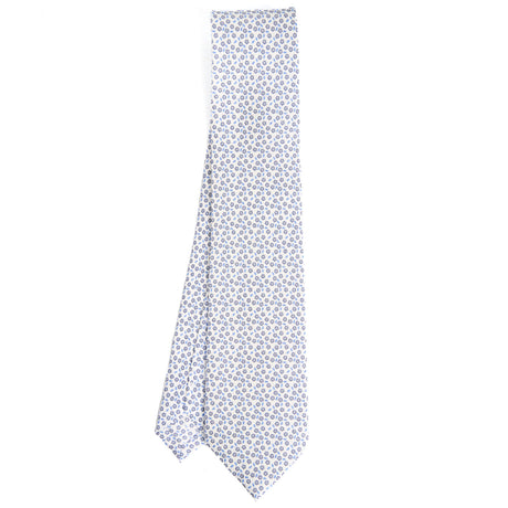 WHITE CLASSIC SILK TIE