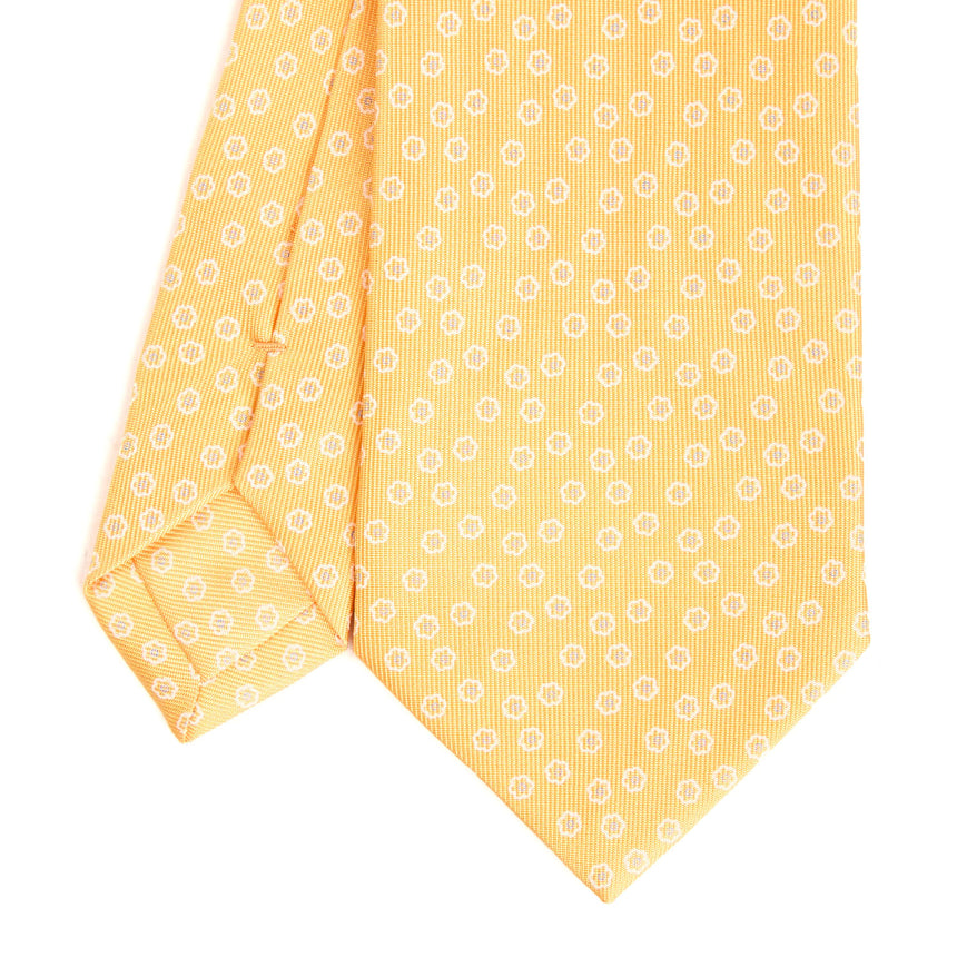 YELLOW CLASSIC SILK TIE