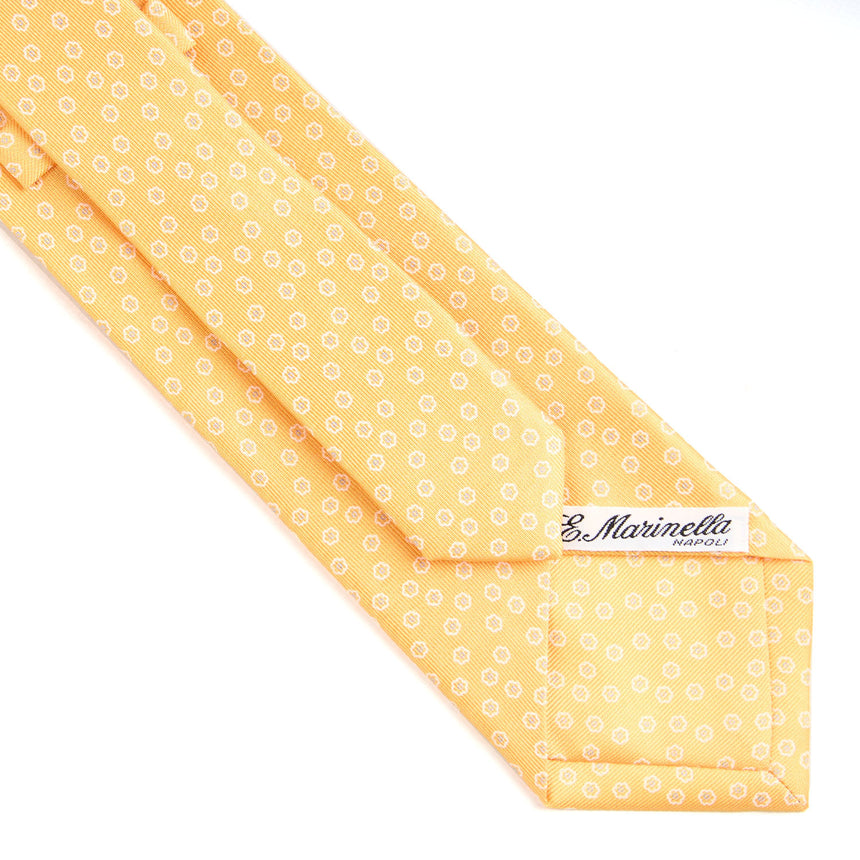 YELLOW CLASSIC SILK TIE
