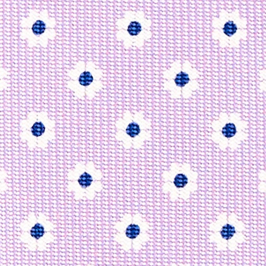 CRAVATTA SARTORIALE CLASSICA IN SETA LILLA