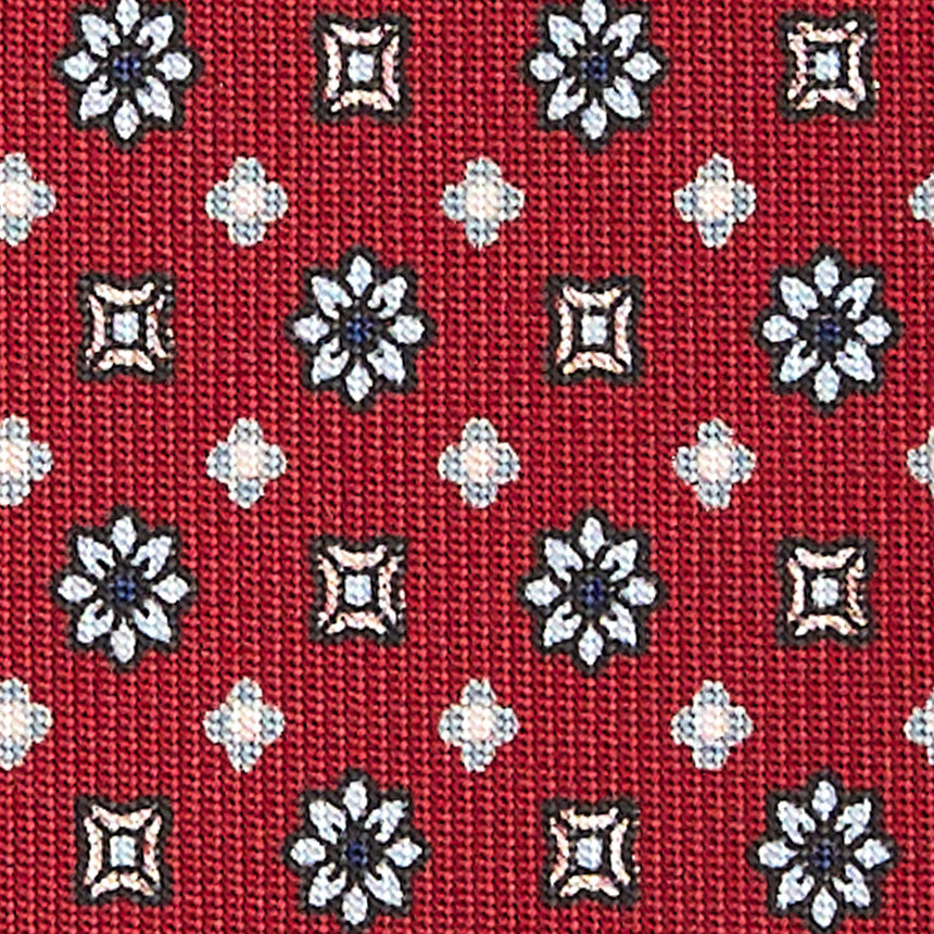 BURGUNDY SARTORIAL CLASSIC SILK TIE