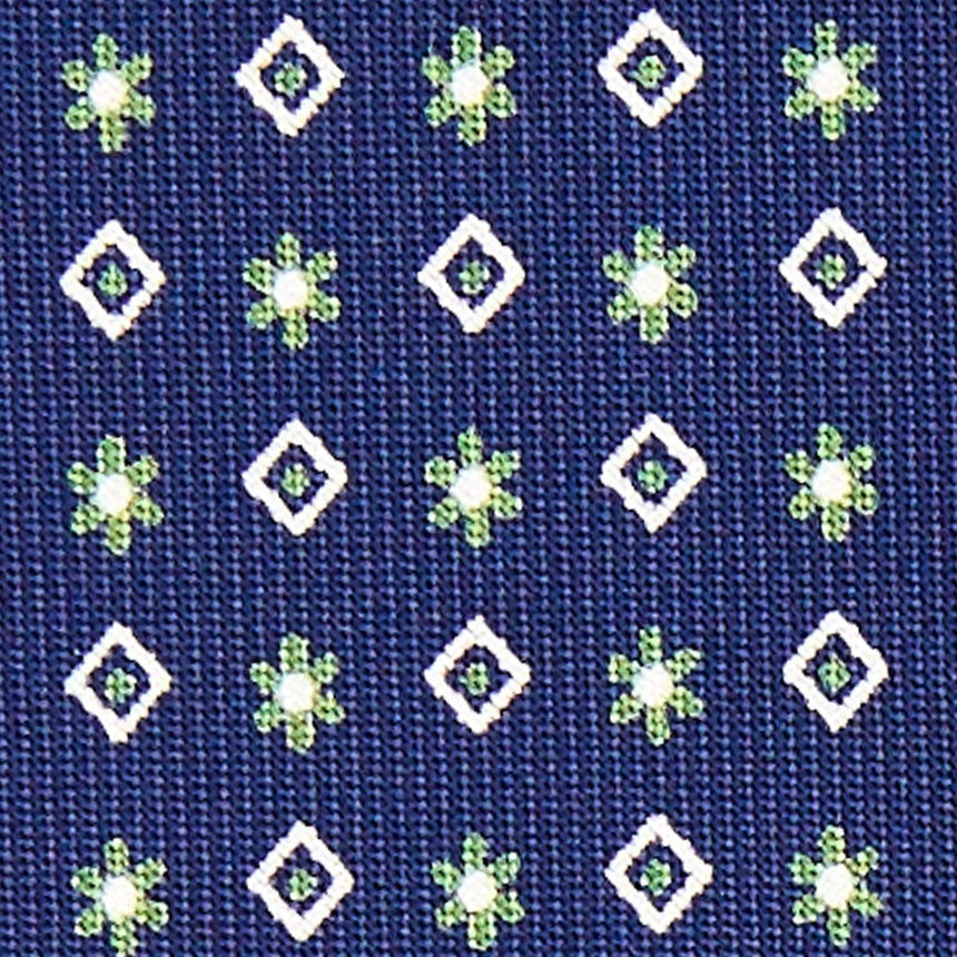 CRAVATTA SARTORIALE CLASSICA IN SETA BLU