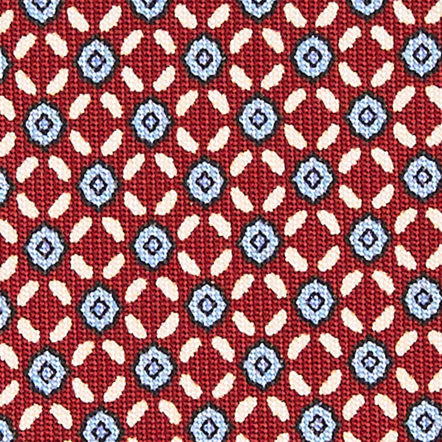 BURGUNDY CLASSIC SILK TIE