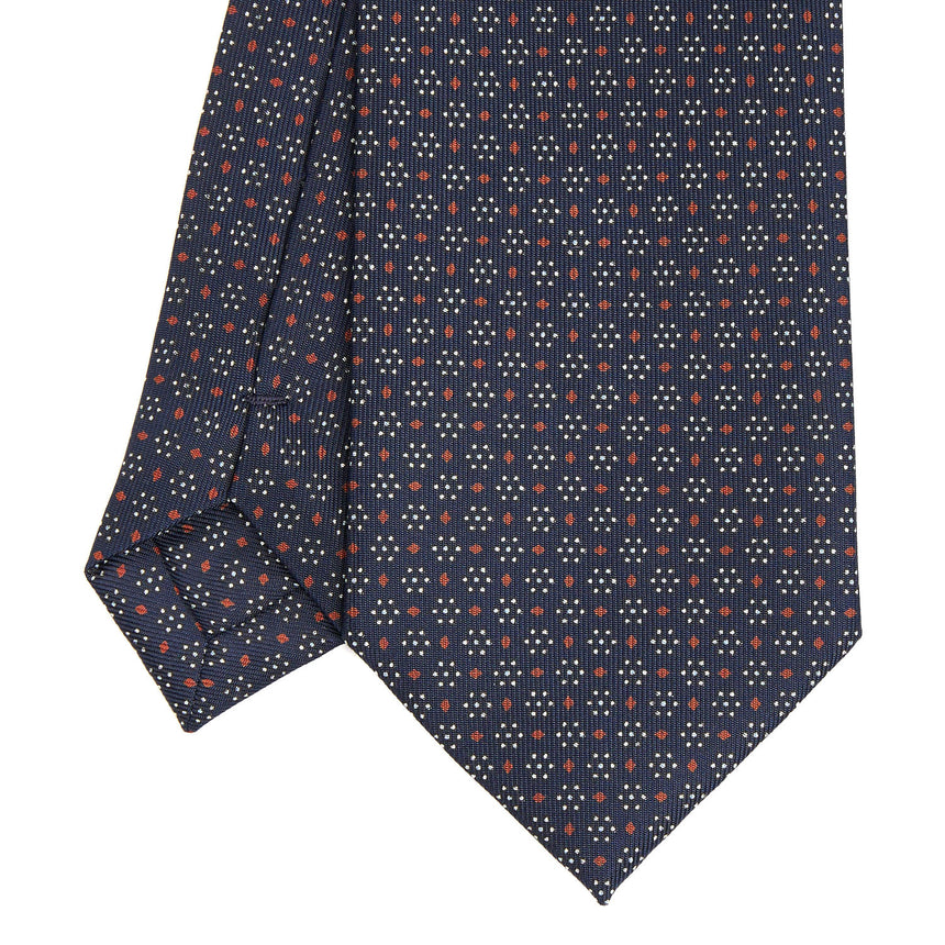 DARK BLUE CLASSIC SILK TIE