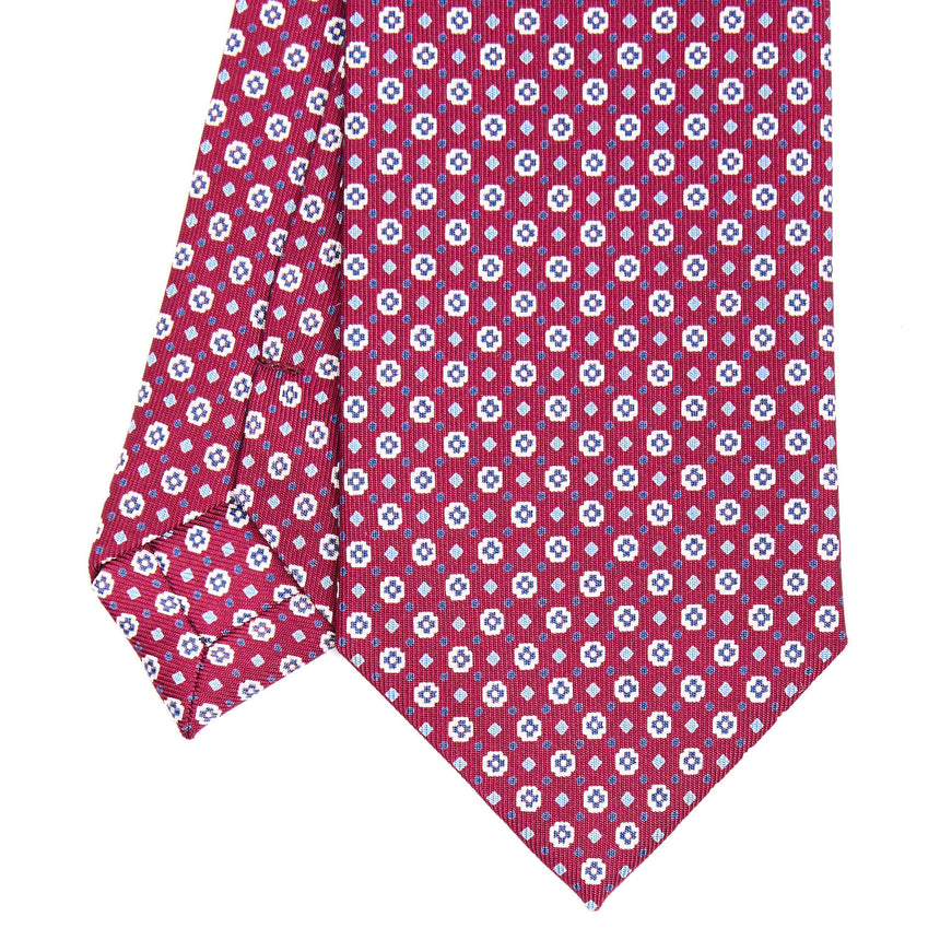 BURGUNDY SARTORIAL CLASSIC SILK TIE