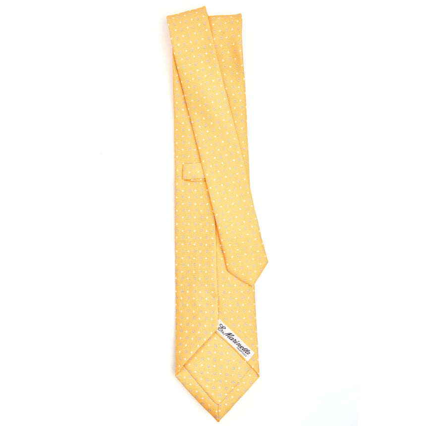 YELLOW SARTORIAL CLASSIC SILK TIE