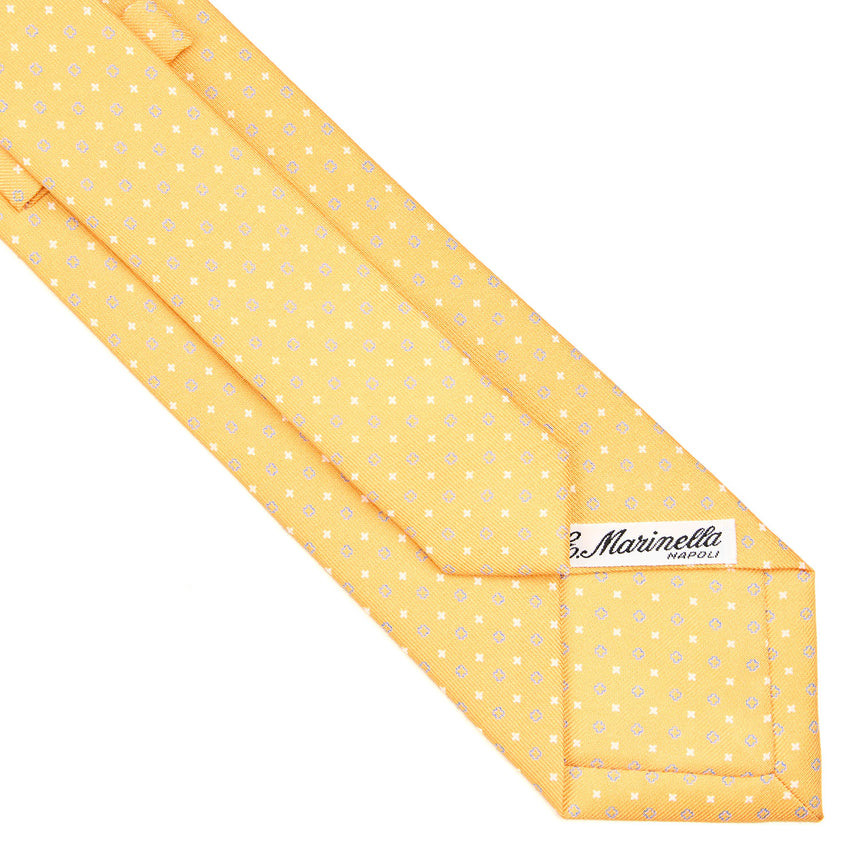 YELLOW SARTORIAL CLASSIC SILK TIE