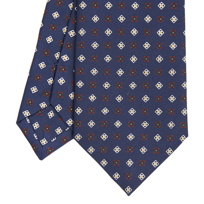 BLUE SARTORIAL CLASSIC SILK TIE