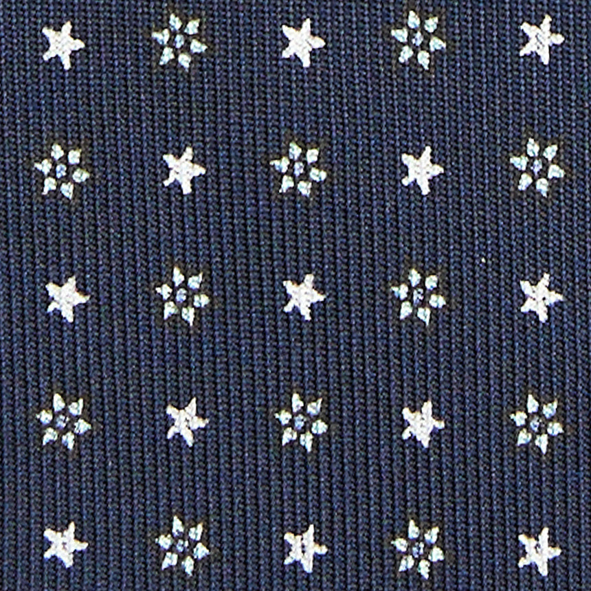 CRAVATTA SARTORIALE CLASSICA IN SETA BLU SCURO